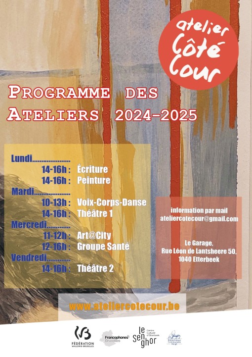 Saison 2024-2025 et (ré)inscriptions